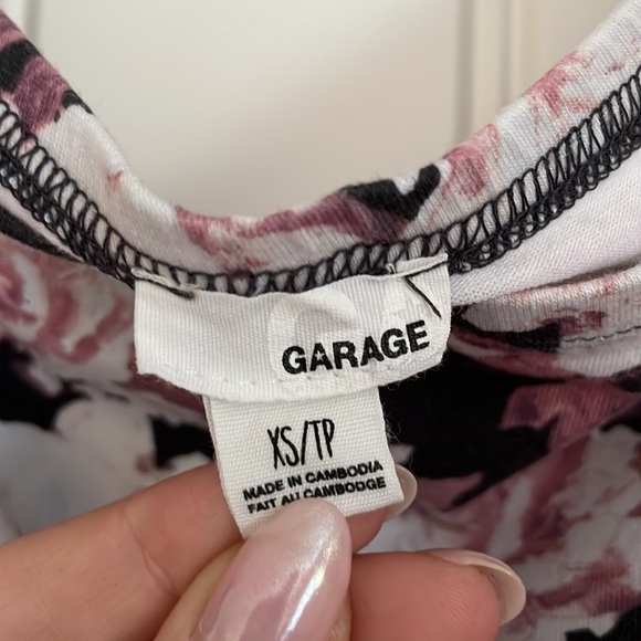 Garage Pink Floral Off the Shoulder Dress - Picture 2 of 3